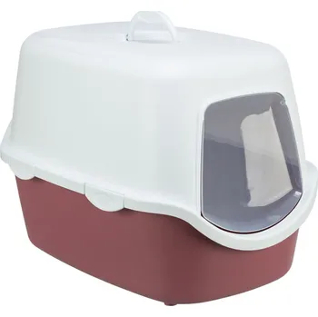 WC VICO kryté s dvířky, bez filtru 56 x 40 x 40 cm, starorůžová/bílá