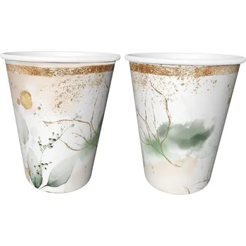 Papírový ubrousek GoDan Kelímky papírové "Feelings", 240 ml/ 6 ks