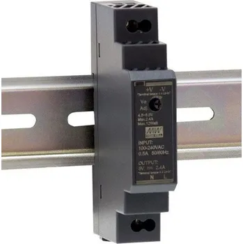 spínaný zdroj Zdroj Mean Well HDR-15-5, 5V=/15W spínaný na DIN lištu