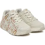 Sneakersy Skechers Uno Lite - Metallic 314067L/NTMT Bílá 27_5