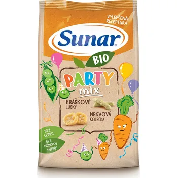 Sunar BIO křupky Party mix (45 g) - expirace 13.2.2026