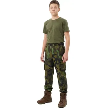 Chlapecké kalhoty ESITO | Dětské kalhoty RipStop AČR vz.95 les - zelená / 104