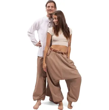 Harémové kalhoty / Sultánky MILDRIM béžové II.