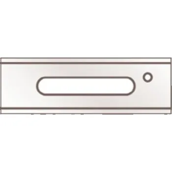 Pracovní nůž Břit pro bezpečnostní nůž č. 57 x 18,8 x 0,4 mm Čtvercový, Ocel