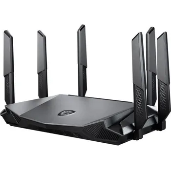 Síťový prvek MSI RadiX AX6600 WiFi 6 Gaming Router AX6600 Tri-Band, 4x Gigabit LAN (GRAX66)