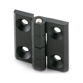 Nábytkové kování Kloubový závěs Výkyvné, Slitina zinku Volný čep, délka: 50mm x 50mm x 11.5mm Elesa