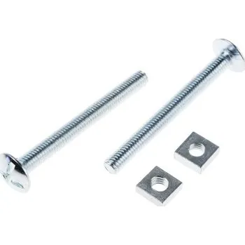 Šroub Šroub na střešní krytiny, Leskle pozinkovaný, Ocel, M6, délka: 60mm