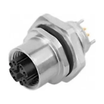 binder vestavný zástrčkový konektor pro senzory - aktory, 09 3782 95 08, piny: 8, 1 ks