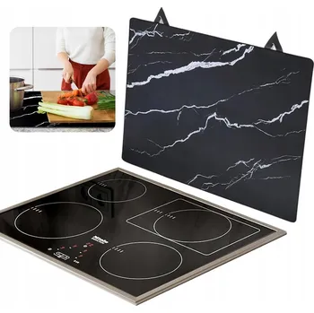 Obraz MATA TERMOIZOLACYJNA CZARNA 62X53CM POD INDUKČNÍ VARNOU DESKU ODOLNÁ PROTI OLEJI