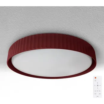 Brilagi-LED Stmívatelné stropní svítidlo LUCIA LED/48W/230V pr. 41 cm červená+DO