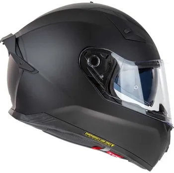 Helma na motorku Motocyklová integrální přilba NZI GO Rider matná černá Velikost: M