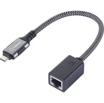 USB hub Renkforce USB-C® to Gigabit Ethernet Mini Adapter síťový adaptér USB 3.2 (Gen 1x1)