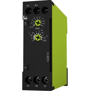 Relé tele V2ZE10 24-240V AC/DC 125110 časové relé, 0.05 s - 100 h, 400 V/AC, 8 A, 1 ks