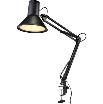 Stojací lampa Renkforce RF-5846468 LED lampička s klipem 9 W černá