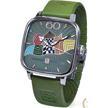 Hodinky Alexander Shorokhoff Home 2 AS.KD02-HOME2 - Silikonový řemínek + 5 let záruka a dárek ZDARMA