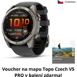 Garmin Fenix 8 Pro Amoled 51 mm Sapphire Graphite Black + CZ distribuce a TOPO Czech mapy ZDARMA!