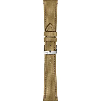 Řemínek na hodinky Parkour - Voděodolný textilní řemínek na hodinky 20 mm khaki
