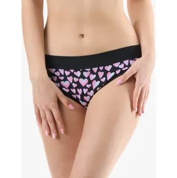 Kalhotky Gina Dámské bokové kalhotky se širokým bokem 16183P MxCMBR 38-40