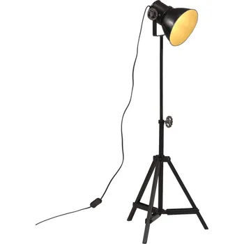 Stojací lampa vidaXL Stojací lampa 25 W černá 35 x 35 x 65/95 cm E27