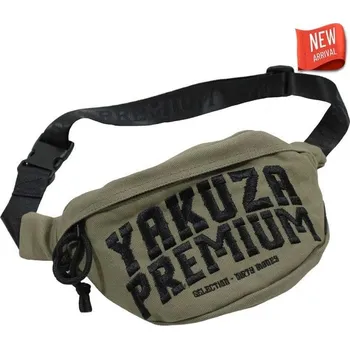 Sportovní taška Ledvinka Yakuza Premium - olivová, YPS-3572-OL