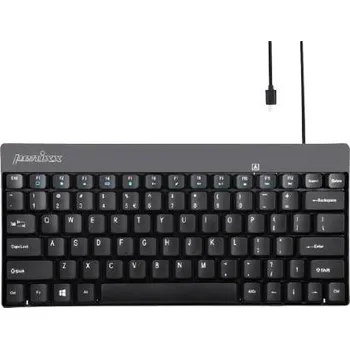 Klávesnice Perixx USB klávesnice německá, QWERTZ černá USB konektor