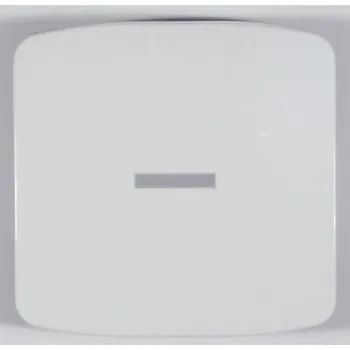 Jednoduchý kryt s průzorem TANGO bílá