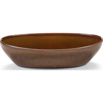 Serax, Misky Out of Lines oválné, 450 ml, hnědé, 2 ks - Formadore