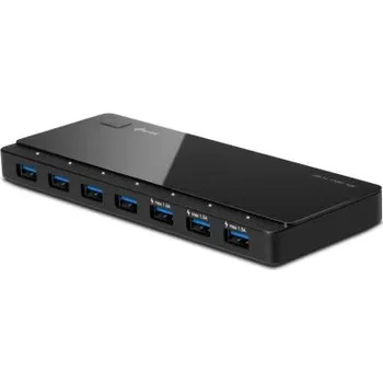 USB hub Rozbočovač USB 3.0 UH700, standard: USB 1.1, USB 2.0, USB 3.0, počet portů USB: 7 Adaptér střídavého proudu, typ USB: