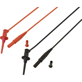 Měřicí kabel VOLTCRAFT MSL-528 měřicí kabel 1.2 m Miniaturní snímací hák CAT Cat II 300 V. 1 pár