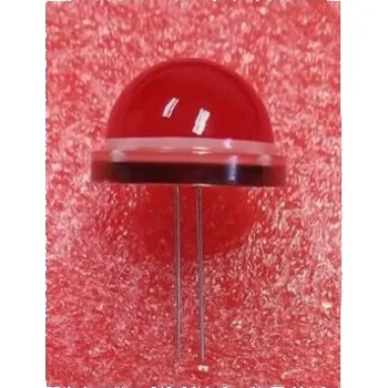 Polovodič LED průchozí otvor barva Červená 640 nm 100 → 200 mcd 5,4 → 6,9 V 120° RS PRO S přívodními kabely