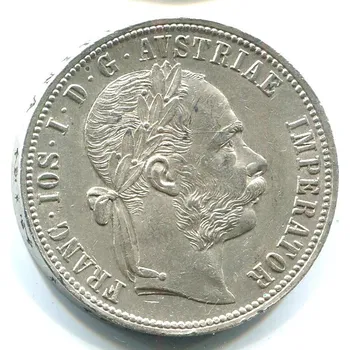 František Josef I. 1 zlatník 1884/KB. Ag.