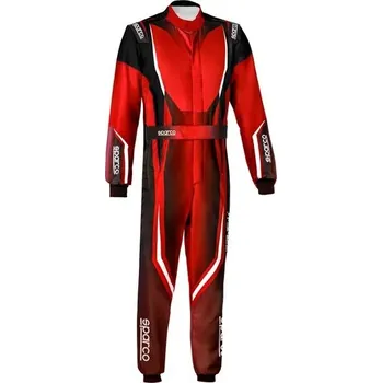 Anglický jazyk FIA race suit Sparco PRIME-K ADVANCED, black/red