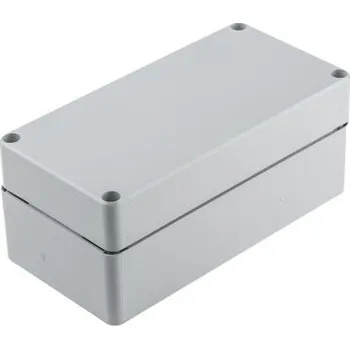 Rozvaděč Fibox Pouzdro IP67, IP66 Nestíněný barva Šedá IK07 barva Šedá ABS 160 mm 65 mm 80 mm Polyuretan