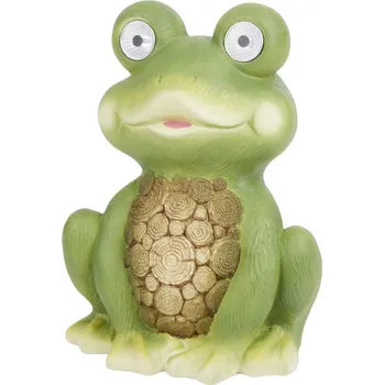 Venkovní osvětlení RS Solární zahradní svítící Mega žába 33cm