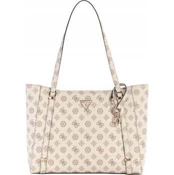 Kabelka Guess shopper kabelka eko kůže béžová