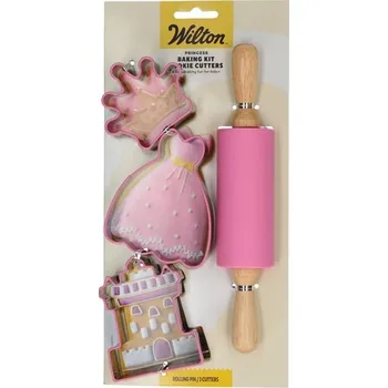 Čokoláda Wilton sada na pečení- PRINCEZNA 4ks