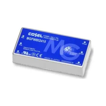 Měnič napětí DC-DC převodník 81.6W, výstup: ±12V dc 3.4A 1.5kV dc, Vin 9 36 V DC