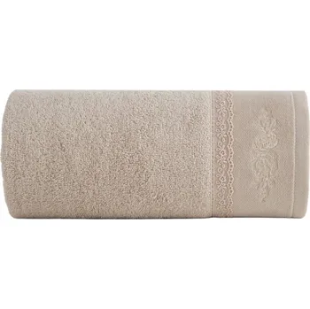 Ručník Bavlněný ručník Sisi 50x90 cm béžový