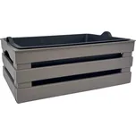 BAMA Truhlík TINA Flower 1, barva hnědá BAMA