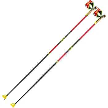 Běžkařská hole LEKI PRC 750 Bright Red/Neon Yellow/Black 2025/26 155 cm
