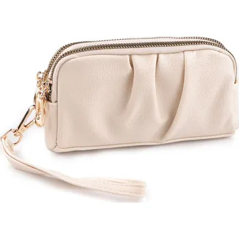 Kabelka Kabelka / pouzdro do ruky 18x9,5 cm Varianta: 1 béžová světlá, Balení: 1 ks