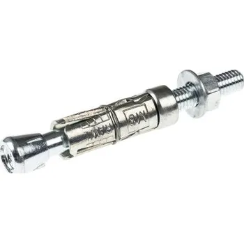 Hmoždinka Kotva do zdiva, Ocel R-RBP-M08/25W, M8, průměr otvoru: 14mm, délka: 90mm Rawl Fixings