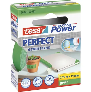 Izolační páska tesa PERFECT 56341-00032-03 páska se skelným vláknem tesa® Extra Power zelená (d x š) 2.75 m x 19 mm 1 ks