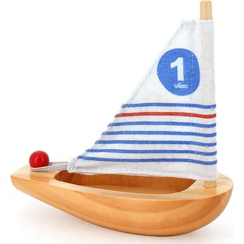 Dřevěná hračka Vilac Malá plachetnice