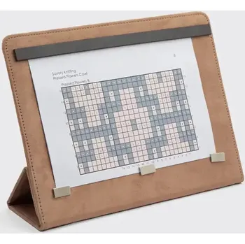Jehlice KnitPro Clay pouzdro na návody A4 (Clay Knitting Chart Keepers Large (30cm x 50cm) Fold-Up Style)
