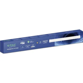 LED trubice V-TAC SMD LED Energetická třída (EEK2021): E (A - G) LED 20 W = 2400 W bílá (Ø x v) 566 mm x 24 mm 1 ks