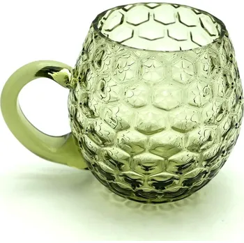 přísavka na sklo Půllitr 0,5l - Plástev - lesní zelená | 81378