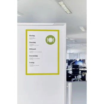 magnetoplan 1130402 magnetický rám žlutá DIN A3