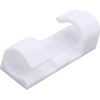 Stahovací páska TRU COMPONENTS 93015c305r držák kabelu samolepicí TC-6649832 Průměr kabelového svazku (rozsah) 4 do 7 mm bílá 1 ks