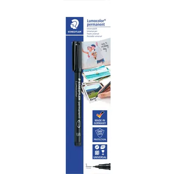 Staedtler Lumocolor 313-9 BK-1 permanentní popisovač černá Vodotěsné: Ano